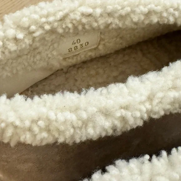 Miu Miu shearling suede boots size 40 - Picture 6 of 7